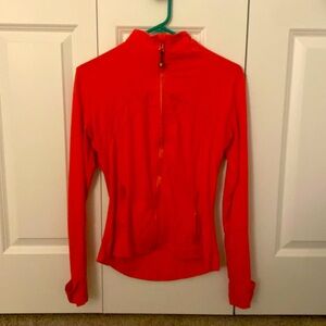 Red lulu zip up